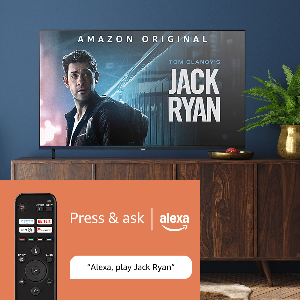 Basta dirlo. Alexa riproduce. Basta dirlo. Alexa riproduce.